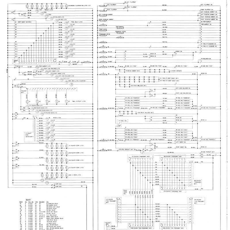 EM Pinball - Schematic Example